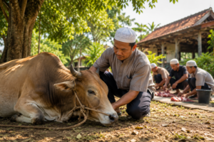 Panduan Fiqih Kurban: Memahami Aturan Menyembelih, Syarat Alat, Serta Status Anggota Tubuh Hewan
